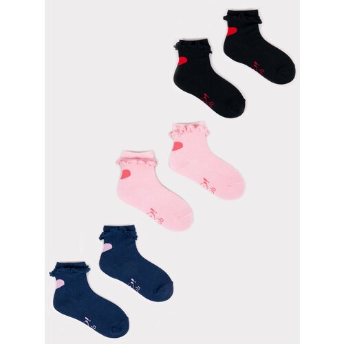 Yoclub Kids's 3Pack Socks With Frill SKA-0069G-000J-002 Slike
