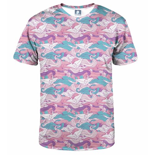 Aloha From Deer Unisex's Origami Waves T-Shirt TSH AFD930 Cene