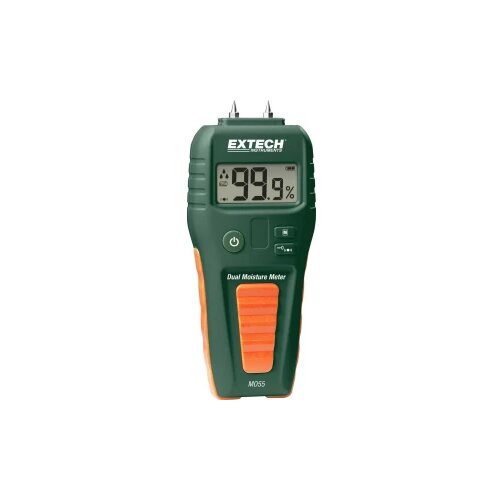 Extech Merilnik vlažnosti materialov MO55 ATT.FX.METERING-RANGE-BUILDING-MOISTURE 1.5 do 33 % vol ATT.FX.METERING-RANGE-WOOD-MOISTURE 5 do 50 % vol Br, (20635390) Slike