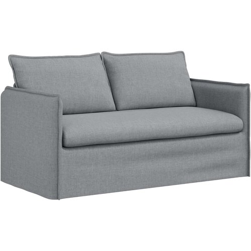  Set sofe 2 pcs Svjetlosiva 156 x 82 x 85 cm Tkanina Slike
