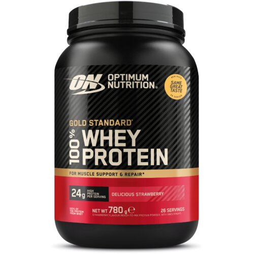 Optimum Nutrition 100% whey gold standard 768 g ukusna jagoda Cene