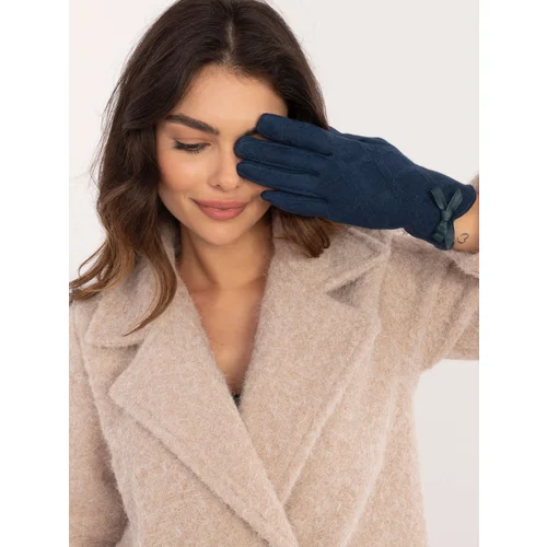 Wool Fashion Italia Gloves-AT-RK-239301.10X-marine