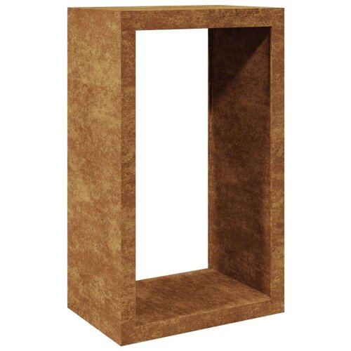 VidaXL stojalo za drva 60x40x100 cm korten jeklo Slike