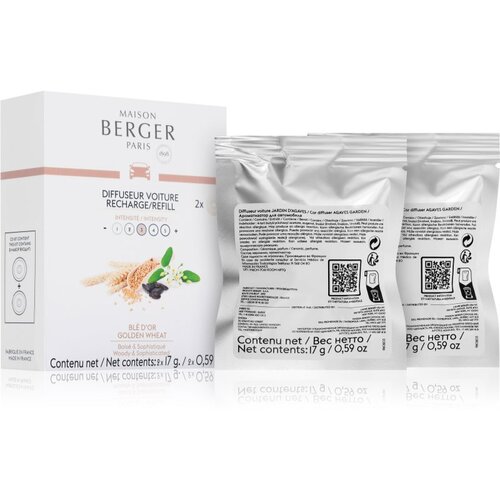 Maison Berger Paris Quintessence Golden Wheat miris za auto zamjensko punjenje 2x17 g Cijene