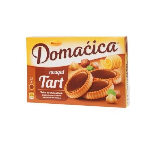 Banini domaćica nougat tart keks 210g kutija Cene