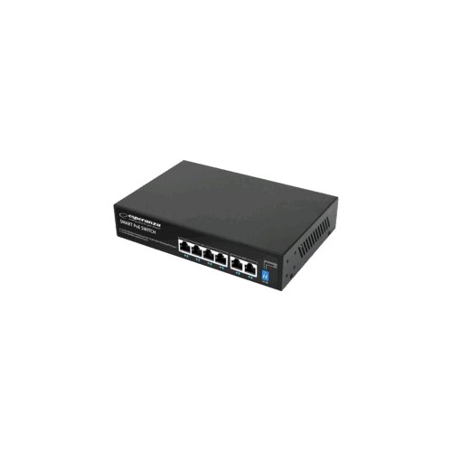 Switch 4 PoE + 2 UPLINK ESPERANZA ETHERNET 10/100/1000 GOLIATH, ENS107 Cijene