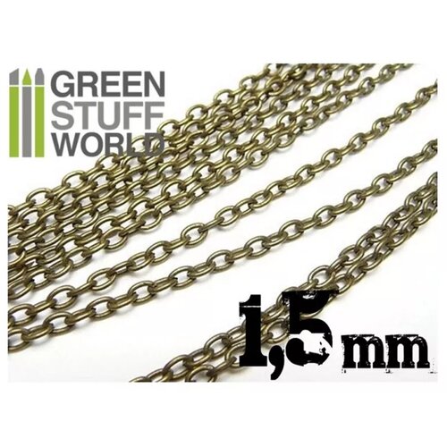 Green Stuff World hobby chain 1.5mm - bronze Cene