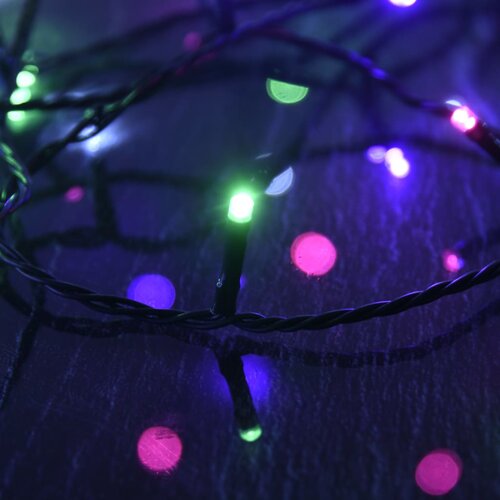  LED traka sa 600 LED žarulja pastelna &amp;scaron;arena 60 m PVC Slike