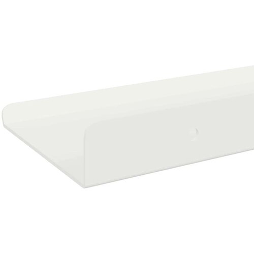  Polica na zidu s policom Zidne 2 pcs Bijelo 40 x 9 x 2 5 cm - Bijelo 40 x 9 cm 2 Slike