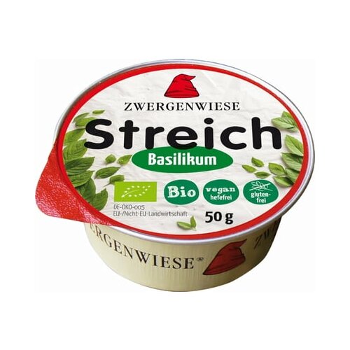 Zwergenwiese Bio veganski mini namaz - bazilika Cene