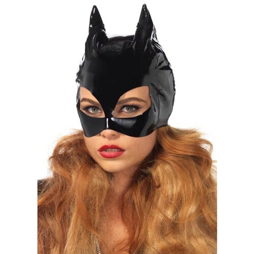 Leg Avenue maska vinyl cat woman black Cene