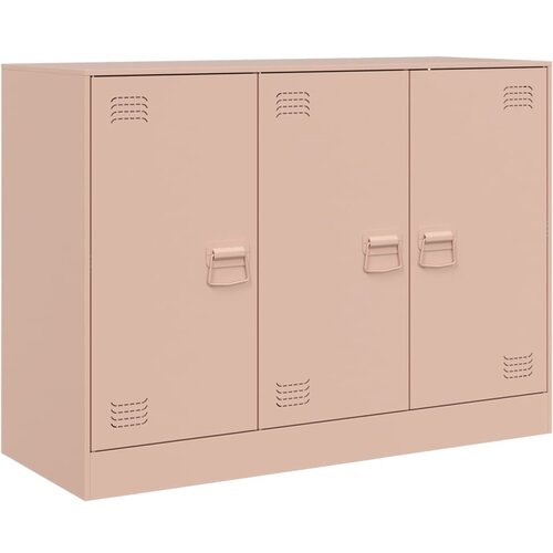 Maison Chic Komoda - Predalnik roza 99x39x73 cm jeklo, (21715719) Slike