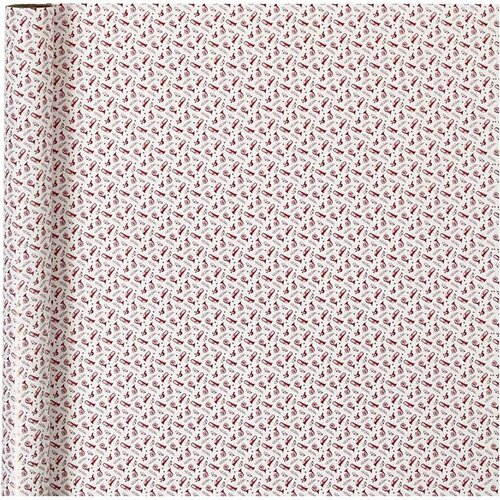  Papir | red white trumpet 70 cm x 4 m (materijal za pakiranje) Cijene