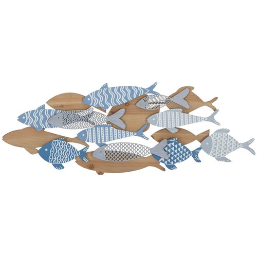 Mauro Ferretti Metalni zidni ukras 91x33,5 cm Fish &amp;ndash; Slike