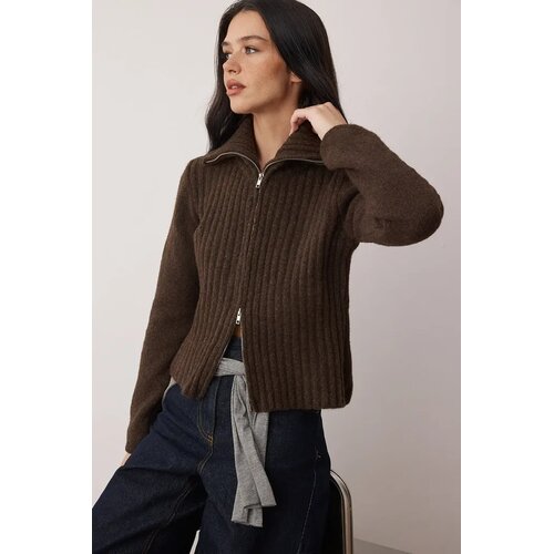TRENDYOLMILLA Milla ženski duks Twoaw26Hi00149, smeđa Cene