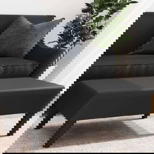  Tabure crni 77x55x31 cm od umjetne kože Slike