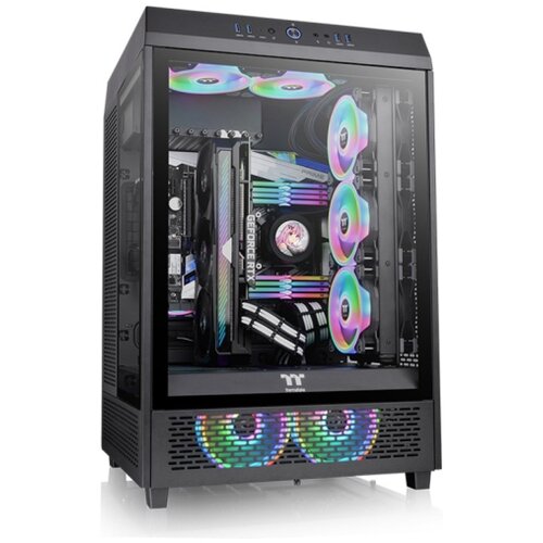 Thermaltake The Tower 500 Mid tower case, TG, 2x Standard 120mm fan Cijene