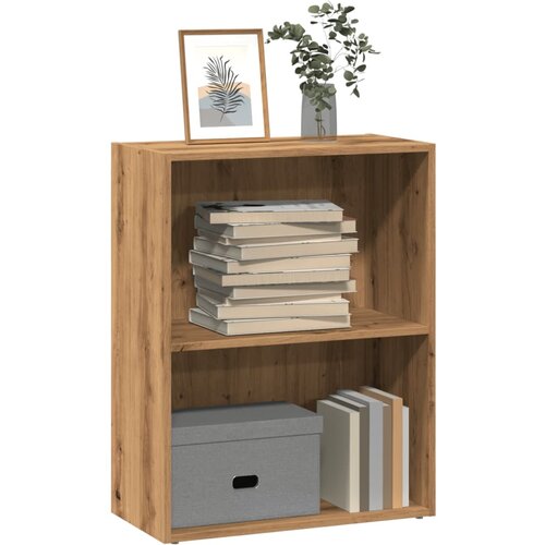 vidaXL Knjižna omara artisan hrast 60x30x77 cm inženirski les Cene