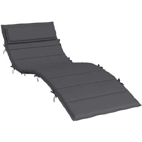VidaXL Blazina za ležalnik antracit 180x60x4 cm oxford tkanina, (20657164) Slike