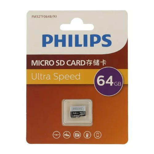 Philips Memory Card 64GB Ultra Speed