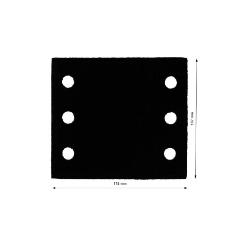 Bosch Accessories Srednji jastučić za čuvanje 115x107mm 2 komada 2608000815 Cijene