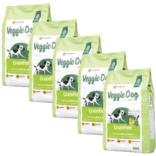 Green Petfood VeggieDog brezžitna - 4,5 kg ( 5 x 900 g) Cene