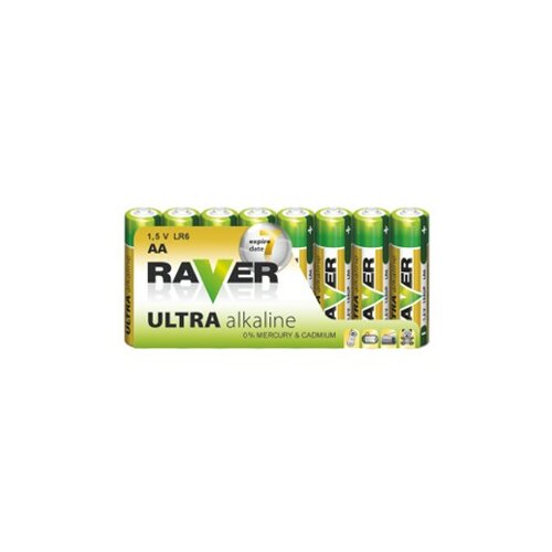 Raver alkalne baterije LR6/8 baterija Slike