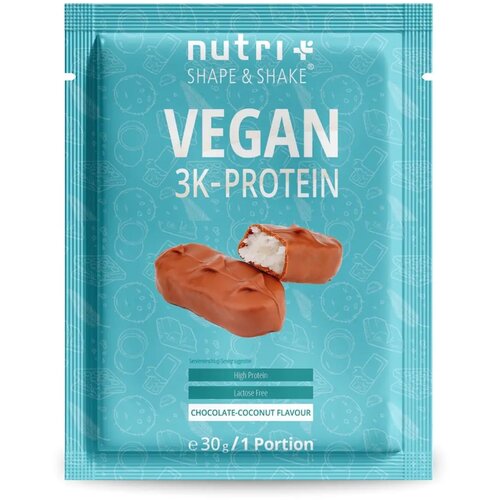 Vegan 3K Protein Powder, paket za testiranje - Chocolate Coconut Slike