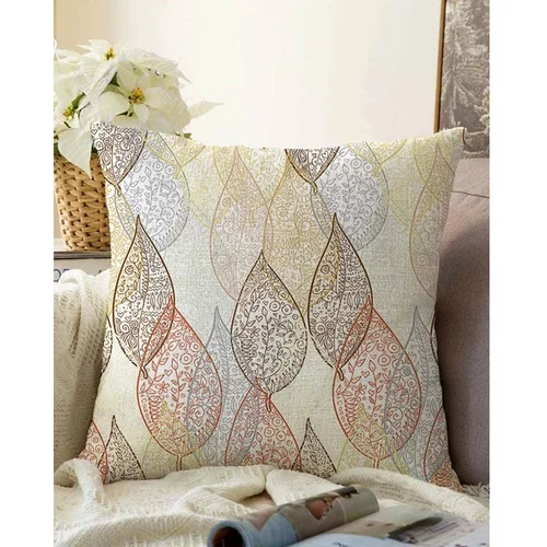 Minimalist Cushion Covers jastučnica s udjelom pamuka Oriental Leaf, 55 x 55 cm