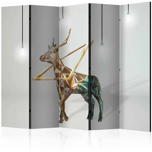  Paravan u 5 dijelova - deer (3D) II [Room Dividers] 225x172