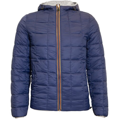 ENOS JEANS moška prehodna jakna 2v1 modro/siva Cene