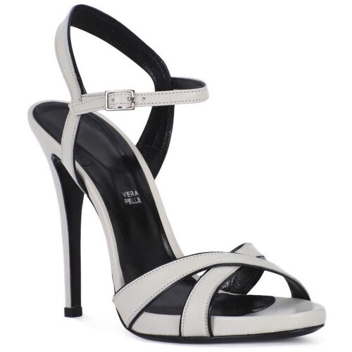 Priv Lab Sandali &amp;amp; Odprti čevlji MILK SANDALO Bela Slike