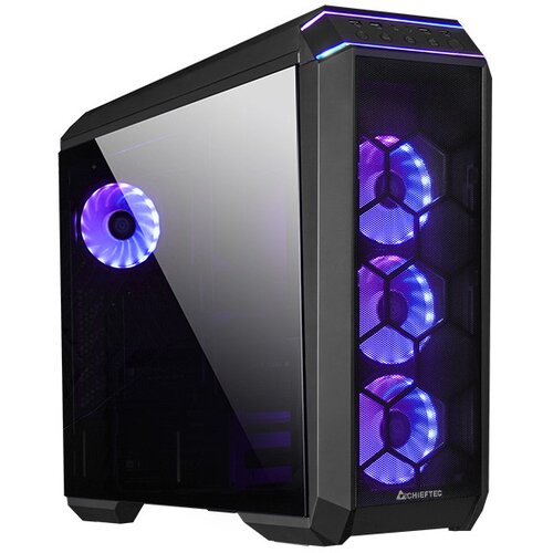 Chieftec STALLION 3 USB3.2 ATX A-RGB ohišje, črno Cene