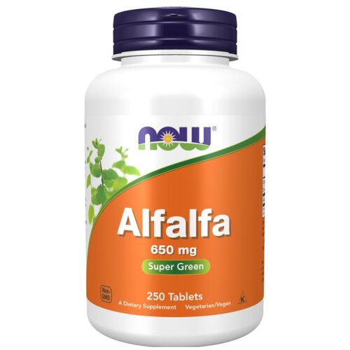 Now Foods Alfalfa NOW, 650 mg (250 tablet) Slike