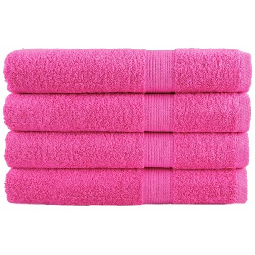 Furnova Premium brisače SOLUND 4 kos roza 80x200 cm 600 g/m2, (21916710) Cene