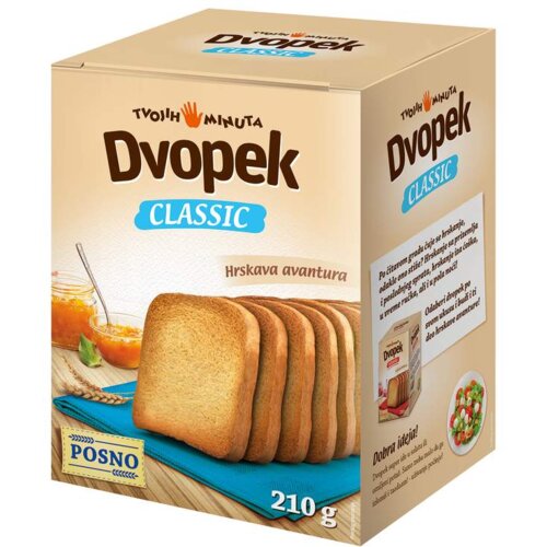 Tvojih 5 Minuta dvopek classic beli 210g Cene