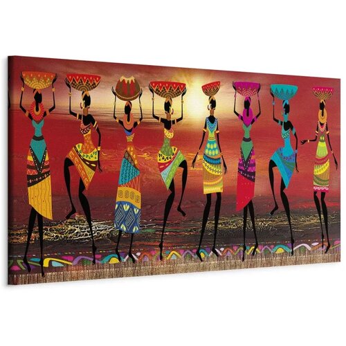  Slika - African Women Dancing 150x50 Na talijanskom platnu Cijene