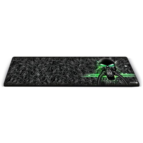 Connect IT CMP-1110-LG - Podloga za tastaturu i mi&amp;scaron; 88,6x24,5 cm crna/zelena Slike