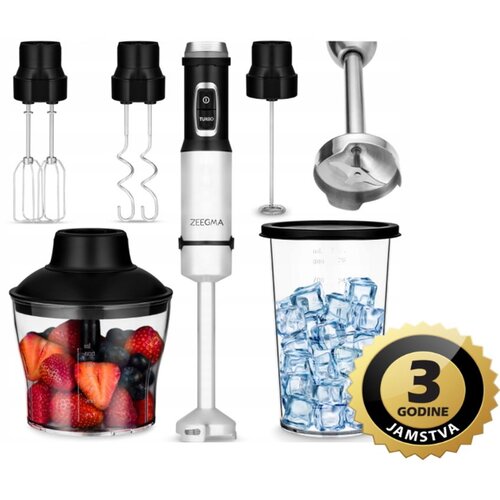 ZEEGMA &amp;scaron;tapni mikser handy chef, 1500W, 5-u-1, multifunkcionalni, turbo, puls Slike