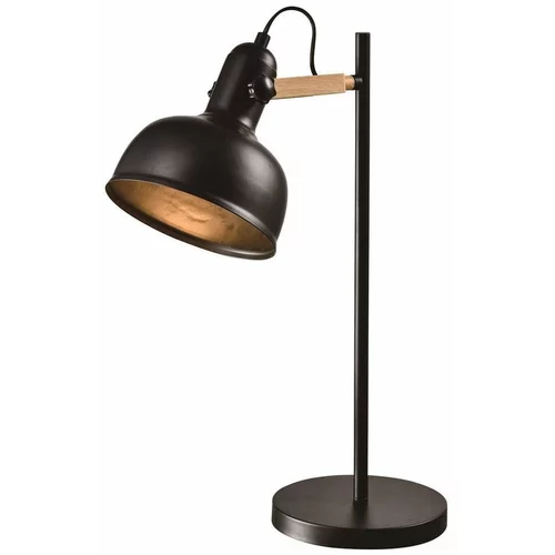Candellux Lighting Črna kovinska namizna svetilka (višina 56 cm) Reno - Candellux Lighting