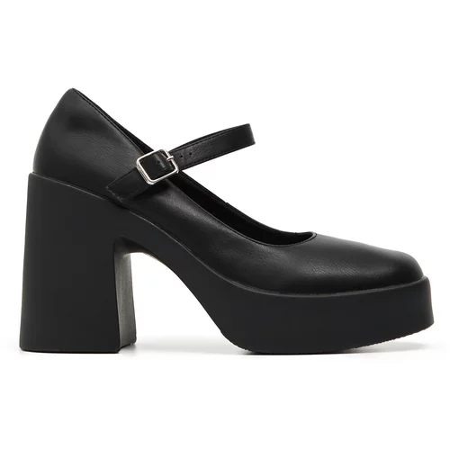 Cropp - Ladies` loafer shoes - Črna