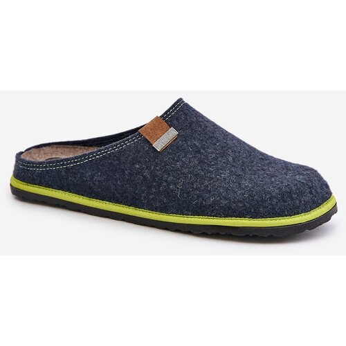 Kesi Men's Inblu home slippers navy blue Cene
