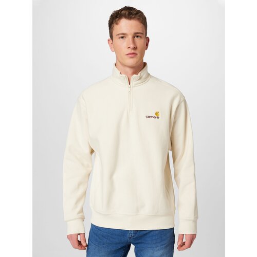 Carhartt WIP Majica zlato-rumena / burgund / naravno bela Slike