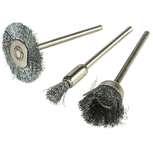 CRAFTOMAT Set mini žičnih krtač (3 -del., Premer stebla svedra: 2,3 mm) Cene