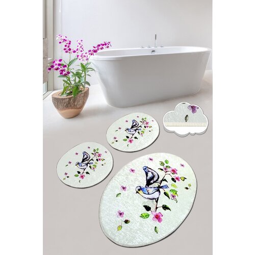 Lessentiel Maison set 3 prostirke za kupatilo Šareni Slike