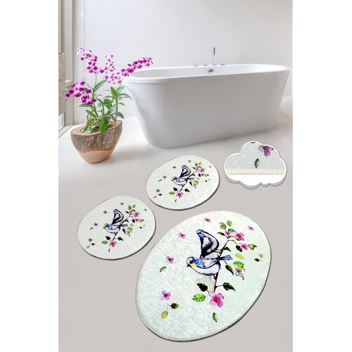 Lessentiel Maison Set od 3 kupaonska tepiha Colorful Slike