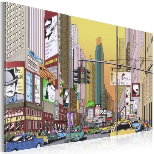  Slika - Cartoon city 90x60 Slike