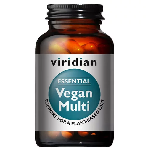 Viridian Nutrition Esencialni veganski multivitamini Viridian (30 kapsul)