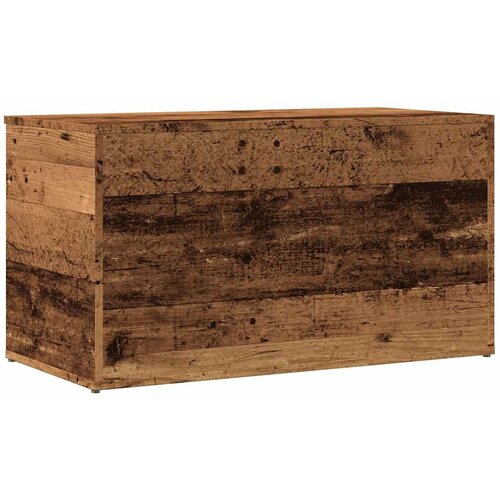  &amp;Scaron;krinja za pohranu staro drvo 84x42x46 cm izrađeno drvo Slike