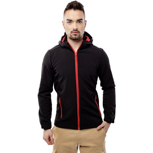 Glano Men's Hooded Jacket - Black Cijene